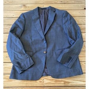 Calvin Klein Suit Jacket Size 42S Men’s Gray Button Front